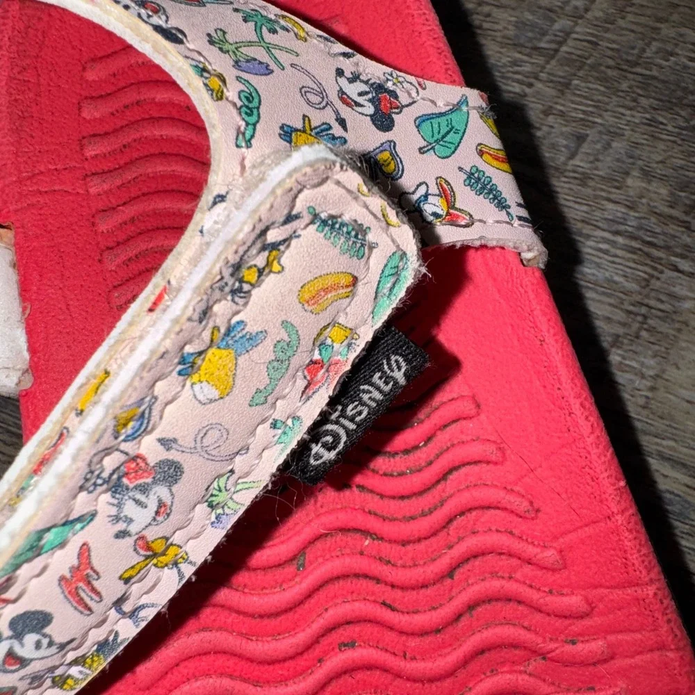 Disney x Native Charley Kids Sandals Mickey Minnie Spring Break Pink 7